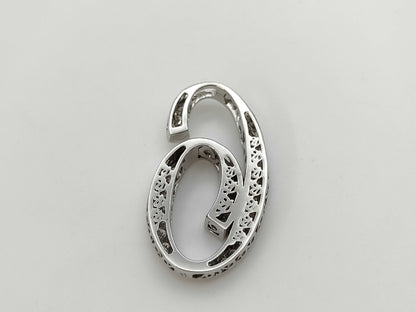 Yukizaki NOMBRE D1.09ct K18WG 9.7g Pendant Top 