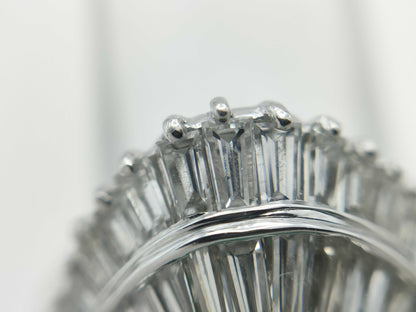 E5.54ct D2.50ct PT900 12.7g Ring 