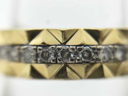 D0.20ct K18/K18WG 3.3g Ring 