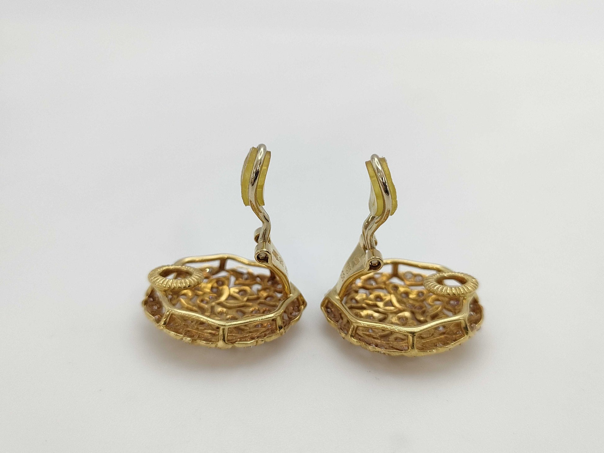 Queen D0.50ct D0.50ct K18 10.8g Earrings