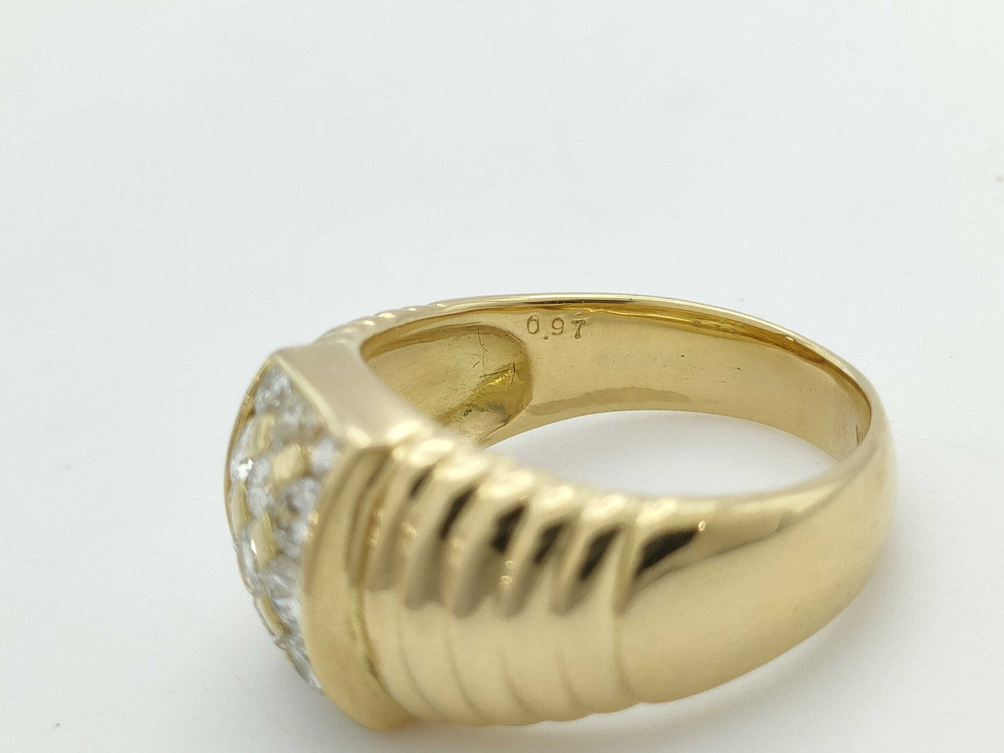 D0.97ct K18 7.1g Ring 