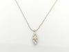D0.36ct D0.40ct PT900/850 4.4g Necklace 