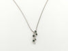 AX0.43ct D0.06ct PT900/850 6.2g Necklace 