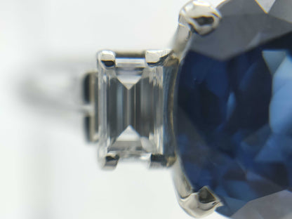 S3.45ct Diamond PT900 5.4g Ring 