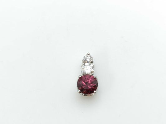 RGA0.68ct D0.18ct PT900 1.3g Pendant Top 