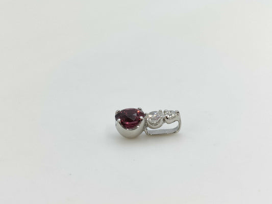 RGA0.68ct D0.18ct PT900 1.3g Pendant Top 