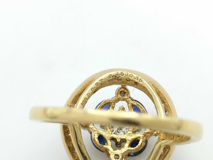 D0.27ct S0.35ct FD0.36ct K18 4.5g Ring 