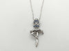 S0.33ct D0.25ct K18WG 5.2g Necklace 