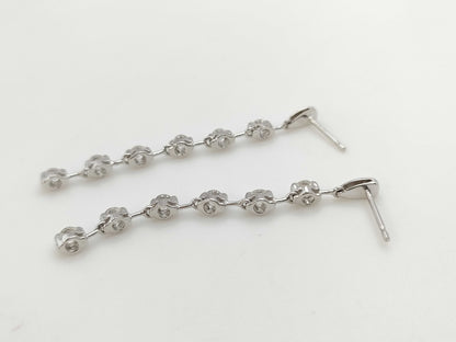 D0.50ct D0.50ct PT900 5.0g Earrings 