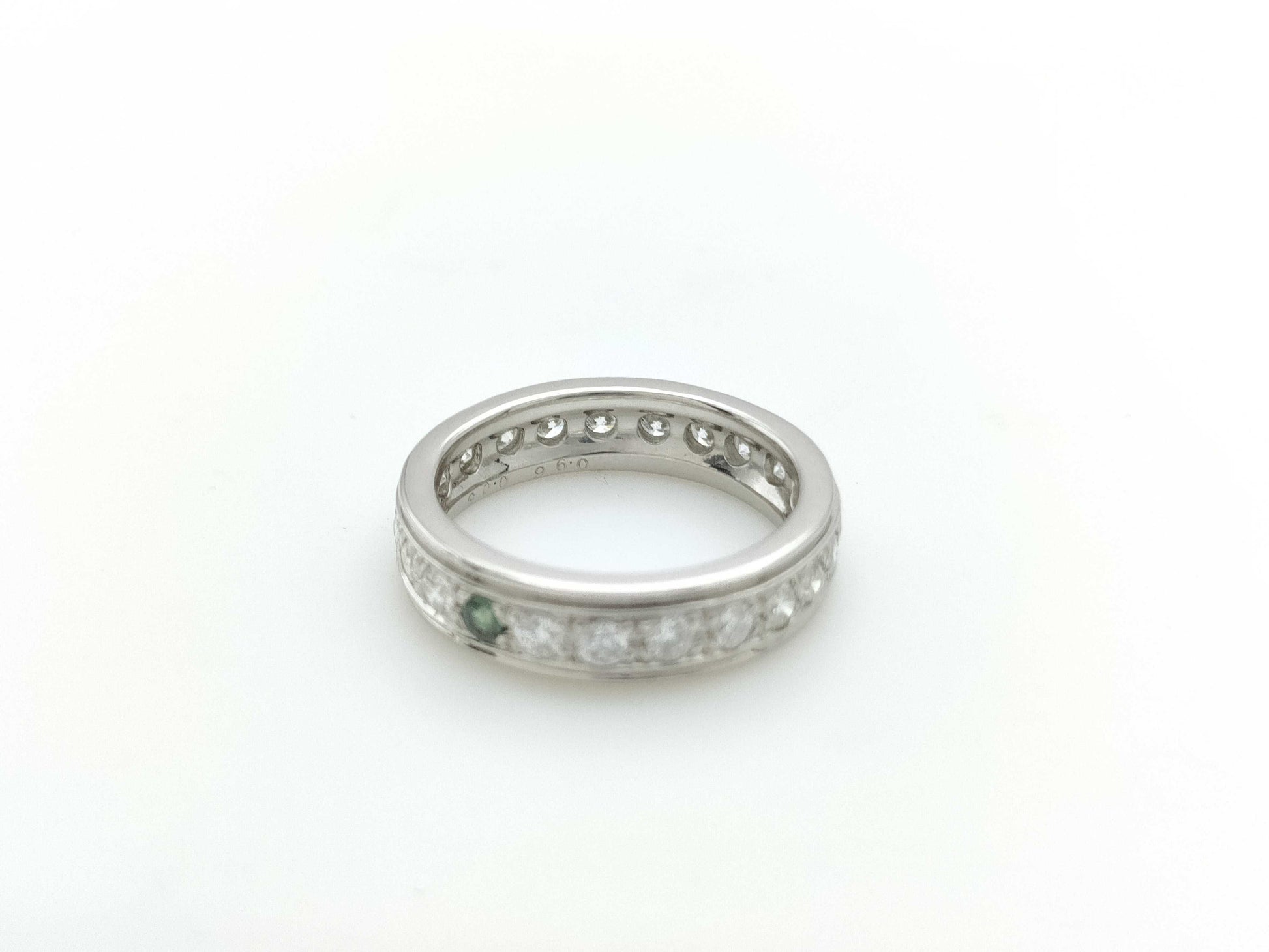 AX0.05ct D0.60ct Flueternity PT900 7.7g Ring 