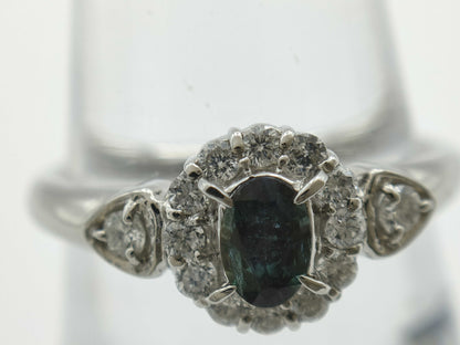 AX0.37ct D0.31ct PT900 4.0g Ring 
