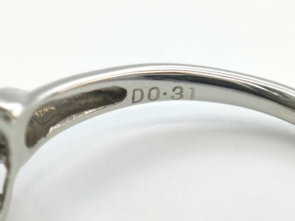 AX0.37ct D0.31ct PT900 4.0g Ring 