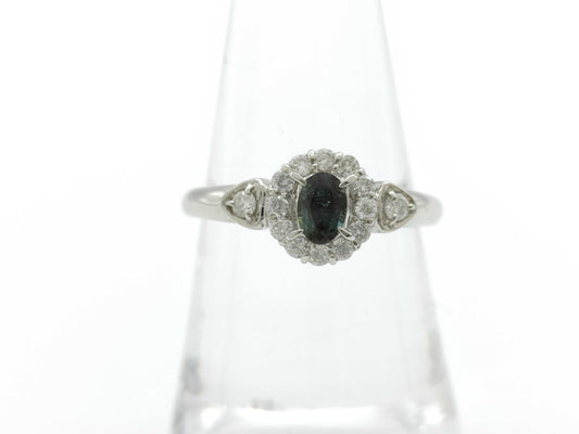 AX0.37ct D0.31ct PT900 4.0g Ring 