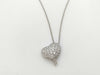D1.00ct K18WG 3.5g Necklace 