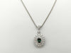 TASAKI AX0.33ct D0.75ct PT900/850 7.4g Necklace 