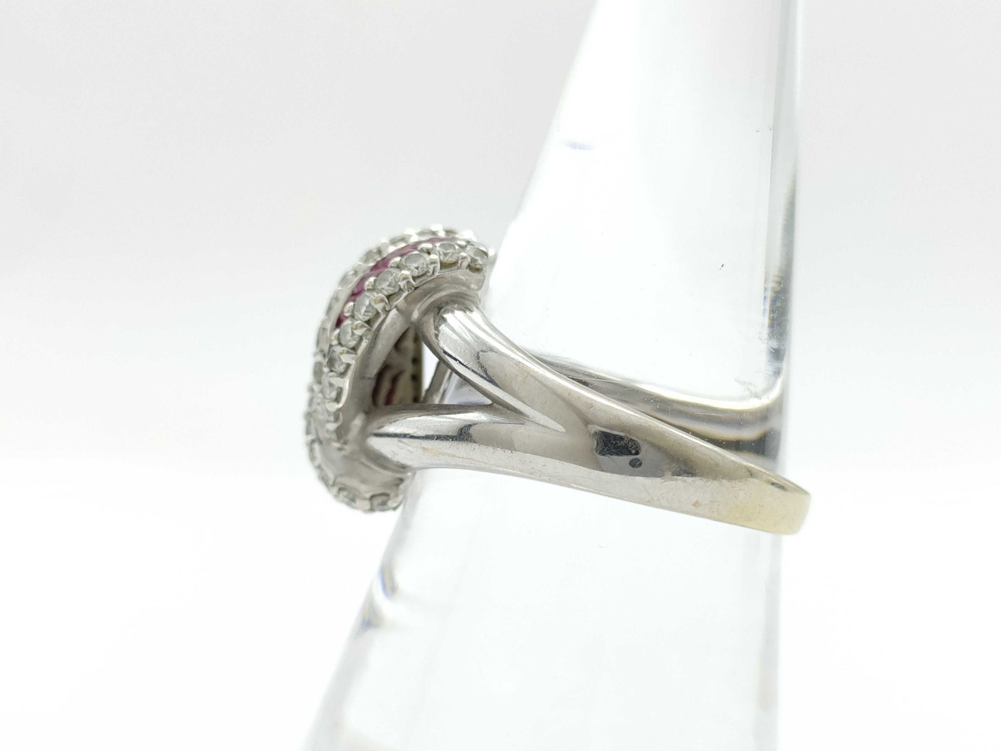 R1.45ct D0.65ct K18WG 7.5g Ring 