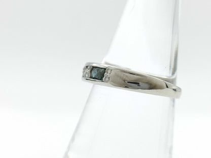 AX0.73ct D0.10ct PT900 4.3g Ring 