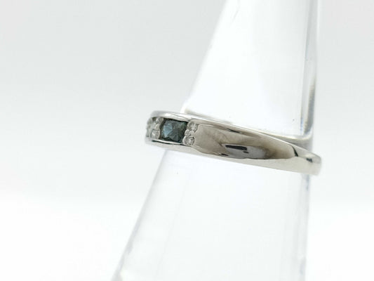 AX0.73ct D0.10ct PT900 4.3g Ring 