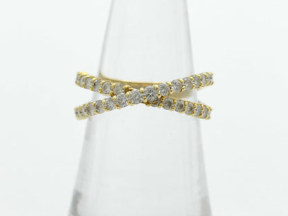 D0.75ct K18 4.0g Ring 