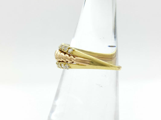 D0.60ct K18 3.7g Ring 