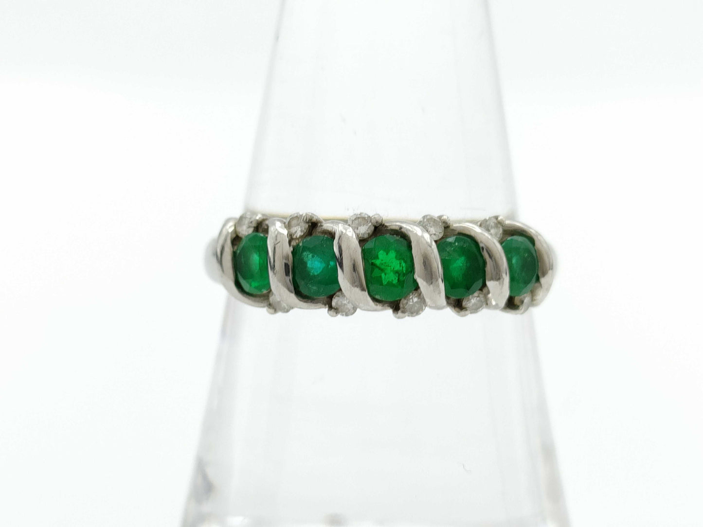 E0.76ct D0.13ct PT900 6.2g Ring 