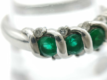 E0.76ct D0.13ct PT900 6.2g Ring 