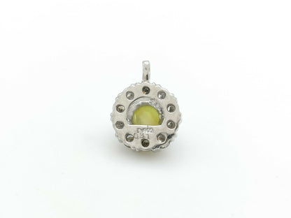 CE0.792ct D0.31ct PT900 2.0g Pendant Top 