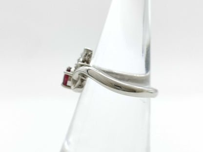 R0.641ct D0.22ct PT900 6.7g Ring 