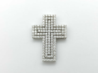 D1.00ct D0.75ct D0.25ct K18WG 9.6g Pendant Top 