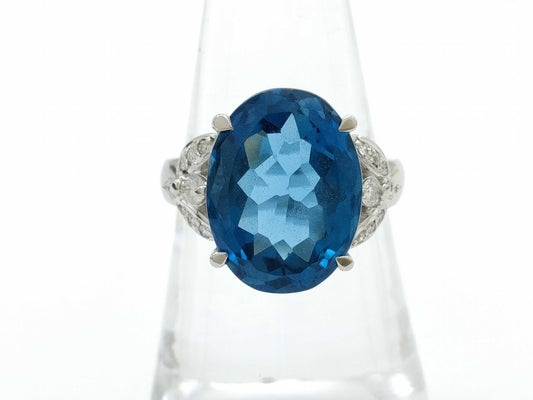 BT10.59ct D0.23ct PT900 9.7g Ring 