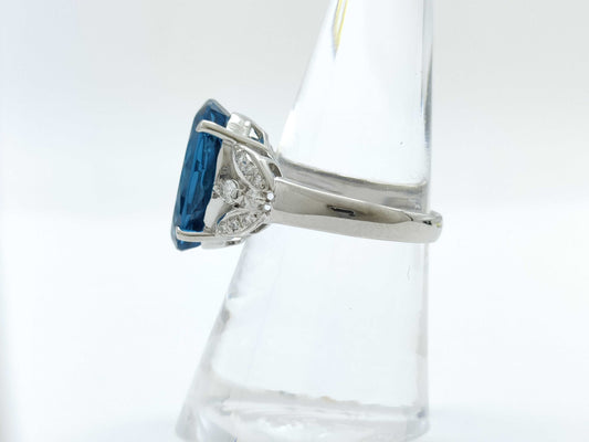BT10.59ct D0.23ct PT900 9.7g Ring 