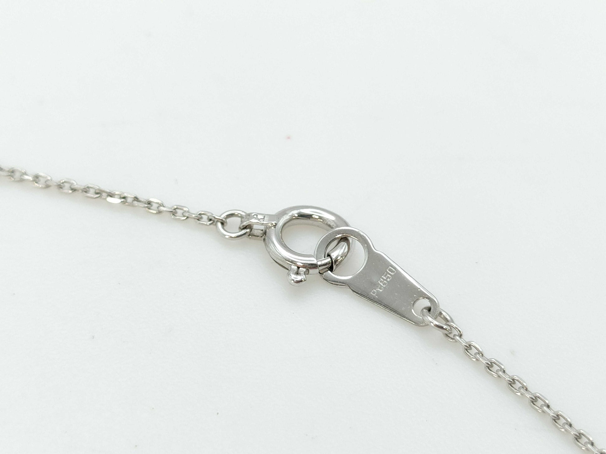 PD0.03ct D0.18ct PT850 2.5g Necklace 