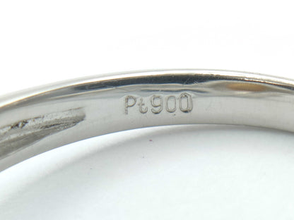 OP0.71ct D0.56ct PT900 4.3g Ring 