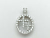 D1.00ct PT900 7.6g Pendant Top 