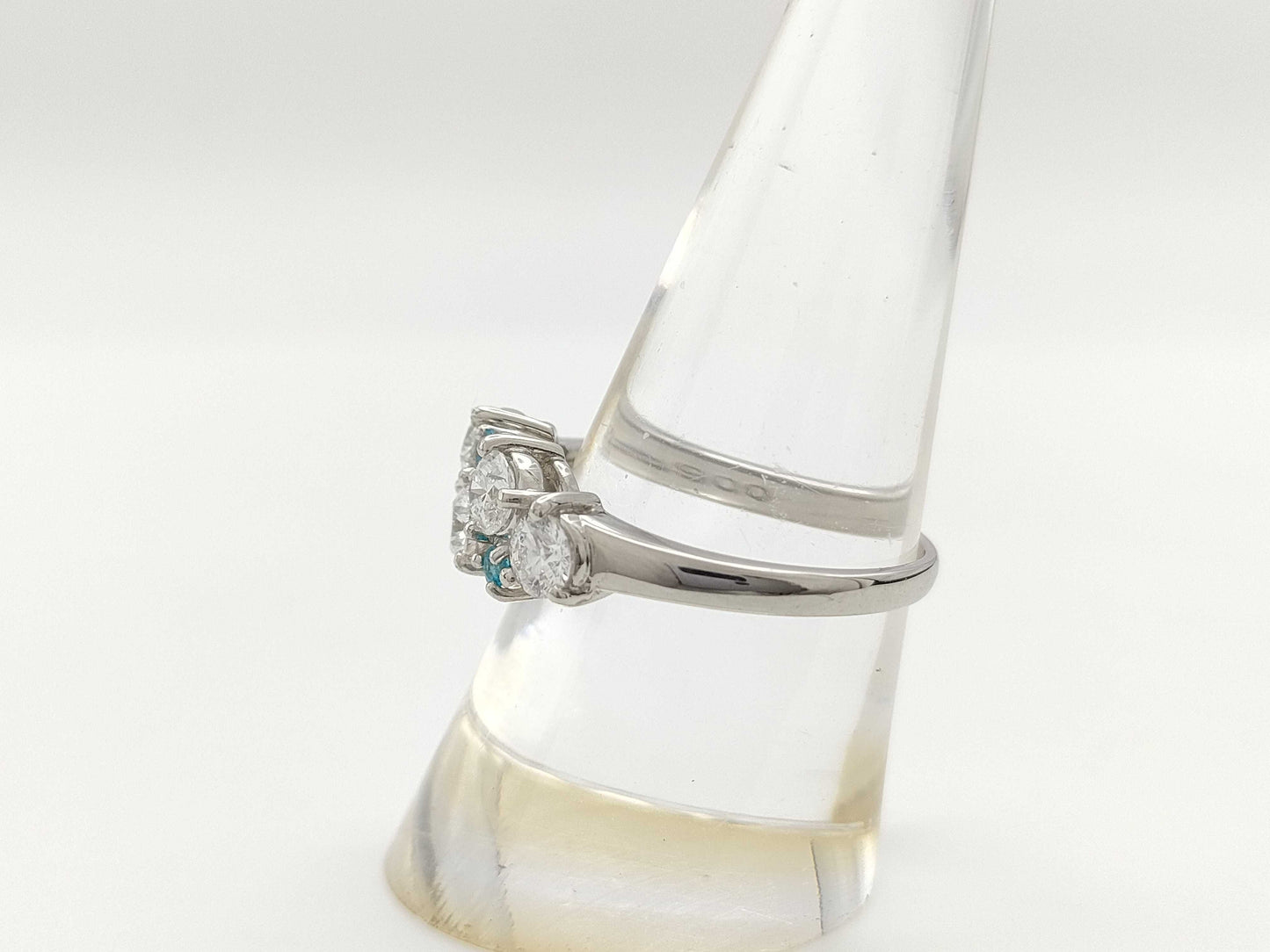 TASAKI TASAKI D1.12ct Paraiba Tourmaline PT900 5.4g Ring 