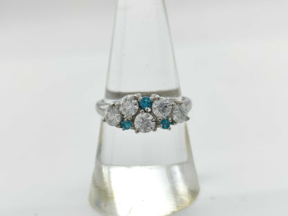 TASAKI TASAKI D1.12ct Paraiba Tourmaline PT900 5.4g Ring 