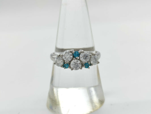 TASAKI TASAKI D1.12ct Paraiba Tourmaline PT900 5.4g Ring 