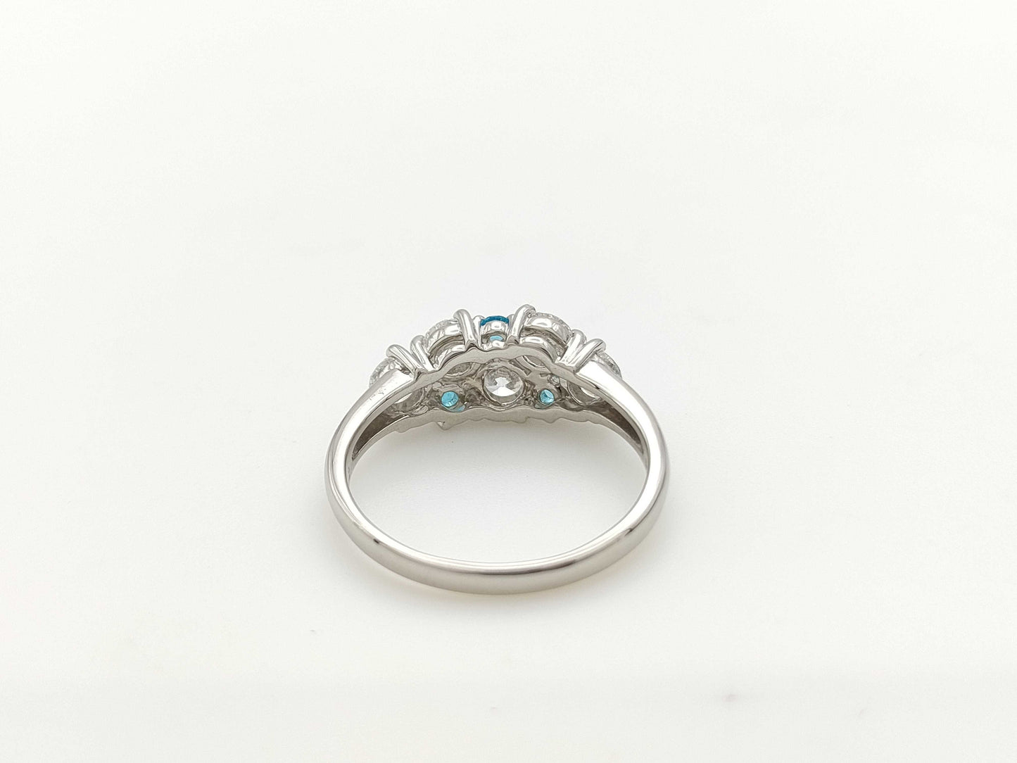 TASAKI TASAKI D1.12ct Paraiba Tourmaline PT900 5.4g Ring 