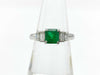 E1.03ct D0.36ct PT900 6.7g Ring 