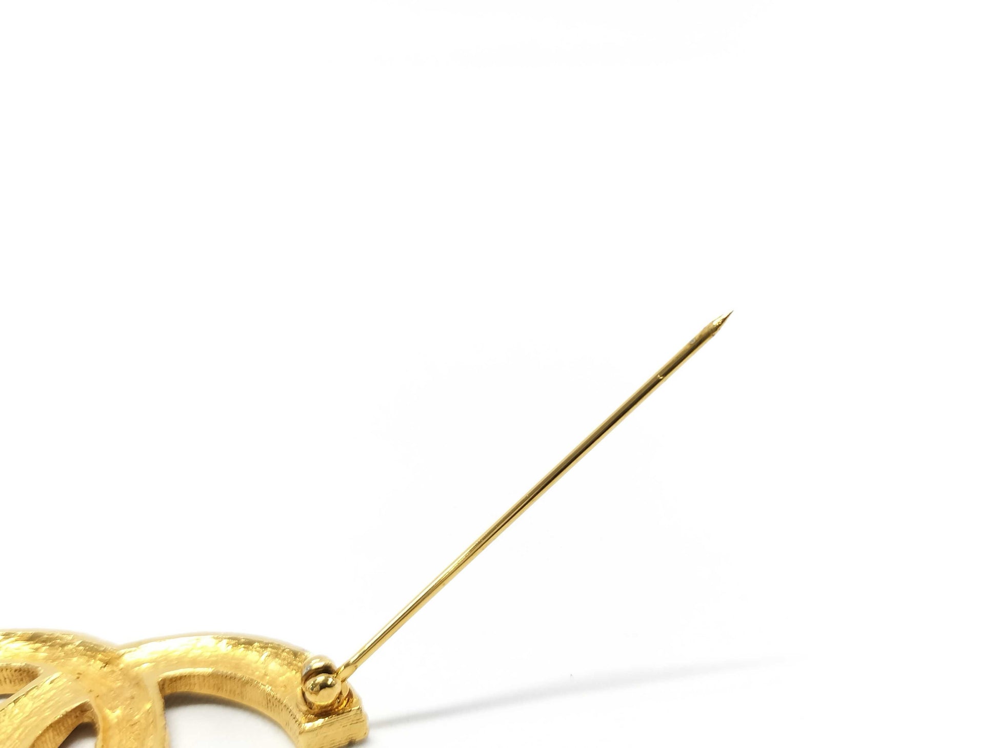 CHANEL GP Brooch Rhinestone Brooch