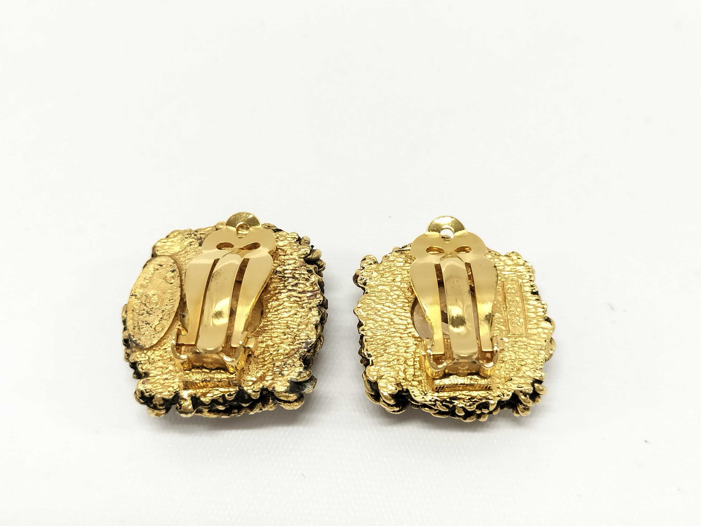 CHANEL GP Earrings Faux Pearl Earrings