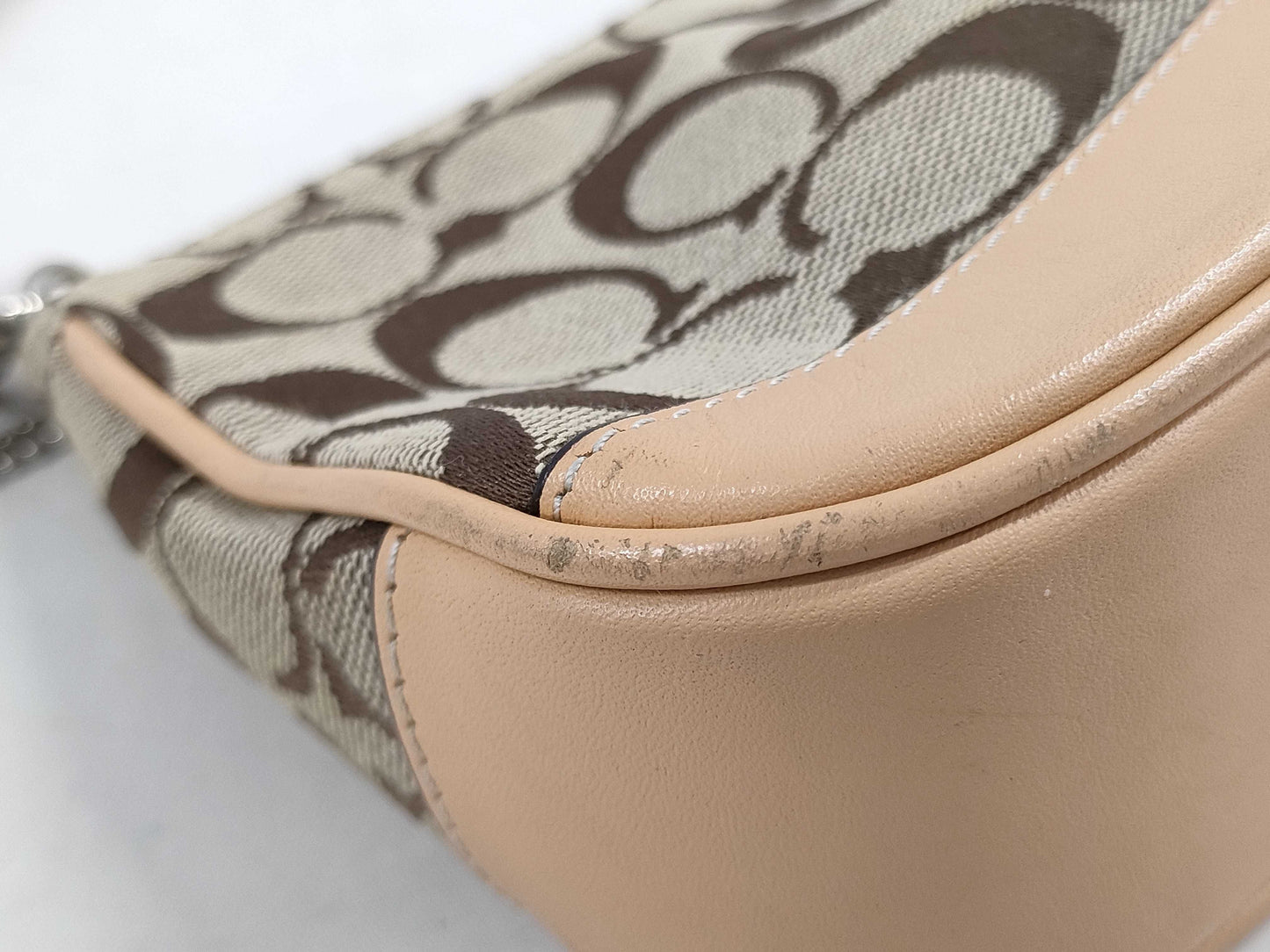 COACH Signature Accessory Pouch Handbag Pouch