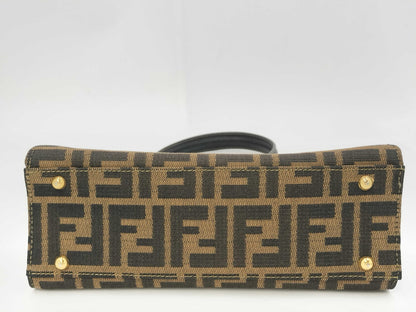 FENDI Zucca 2way Top Handle Bag Shoulder Shoulder Bag