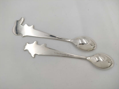 Tiffany&Co. Tiny Tiffany Tick On A Rock Baby Spoon SV925 Sterling Silver Pair Other Accessories