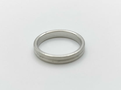 BOUCHERON Godron #51 PT950 4.9g Ring 
