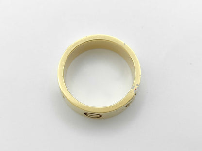 Cartier Love #49 YG Au750 6.1g Ring 