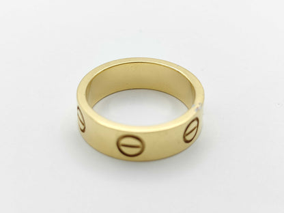 Cartier Love #49 YG Au750 6.1g Ring 