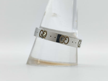 GUCCI Icon #22 WG 750 4.4g Ring 