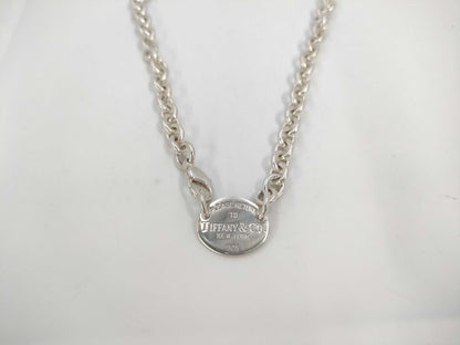 Tiffany&Co. TIFFANY&Co. Necklace Return to Oval Plate Chain SV925 Necklace