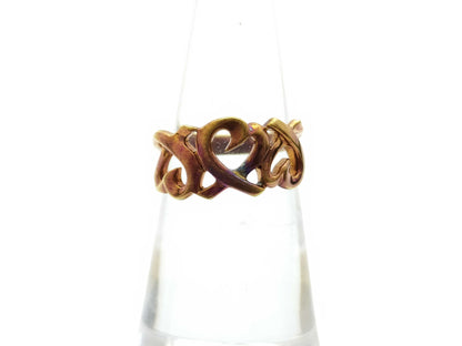 Tiffany & Co. Triple Loving Heart 750 3.5g Ring 